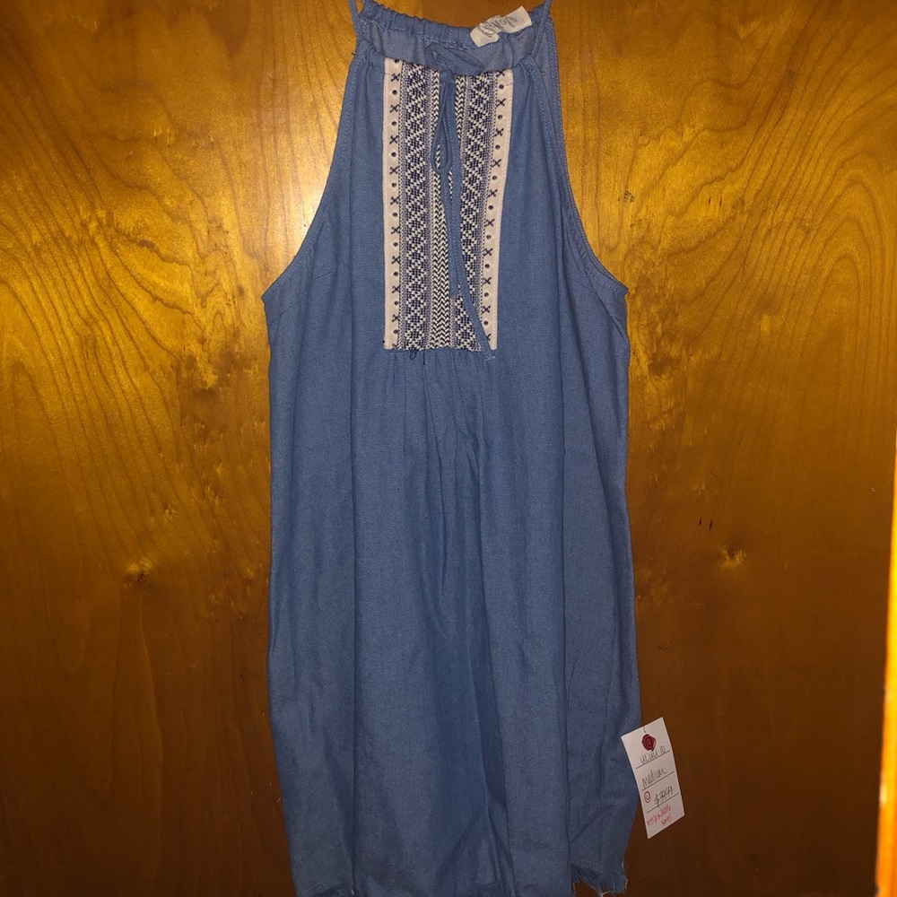 Blue summer dress